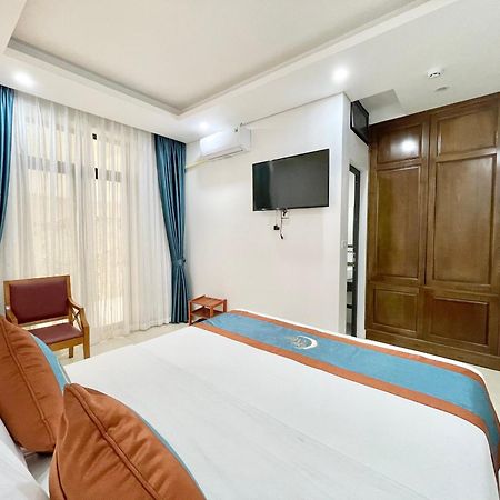 Hotel Blue Moon Tam Ðảo Exterior foto