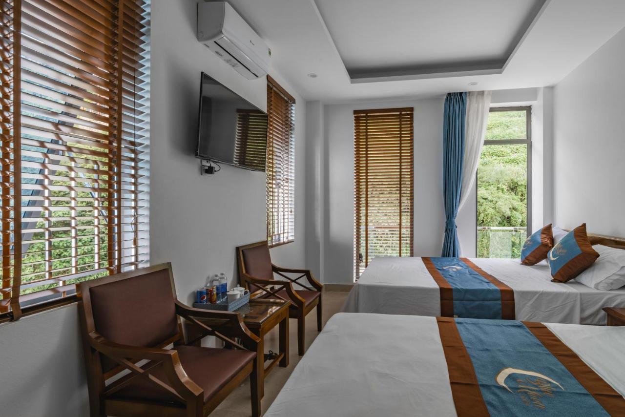 Hotel Blue Moon Tam Ðảo Exterior foto