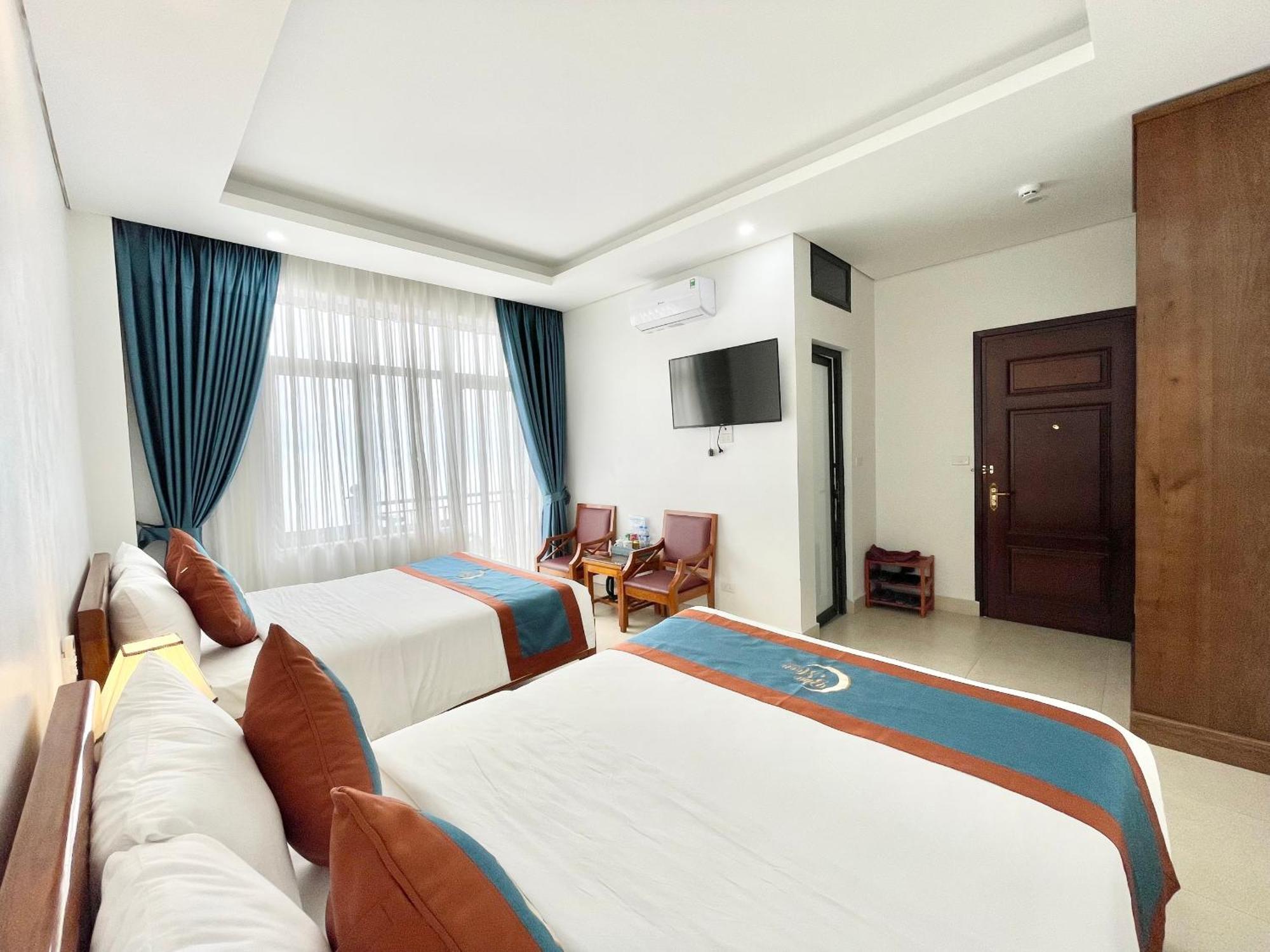 Hotel Blue Moon Tam Ðảo Exterior foto