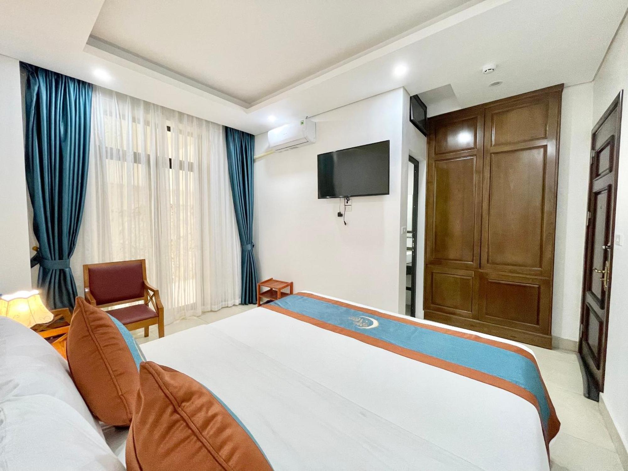 Hotel Blue Moon Tam Ðảo Exterior foto