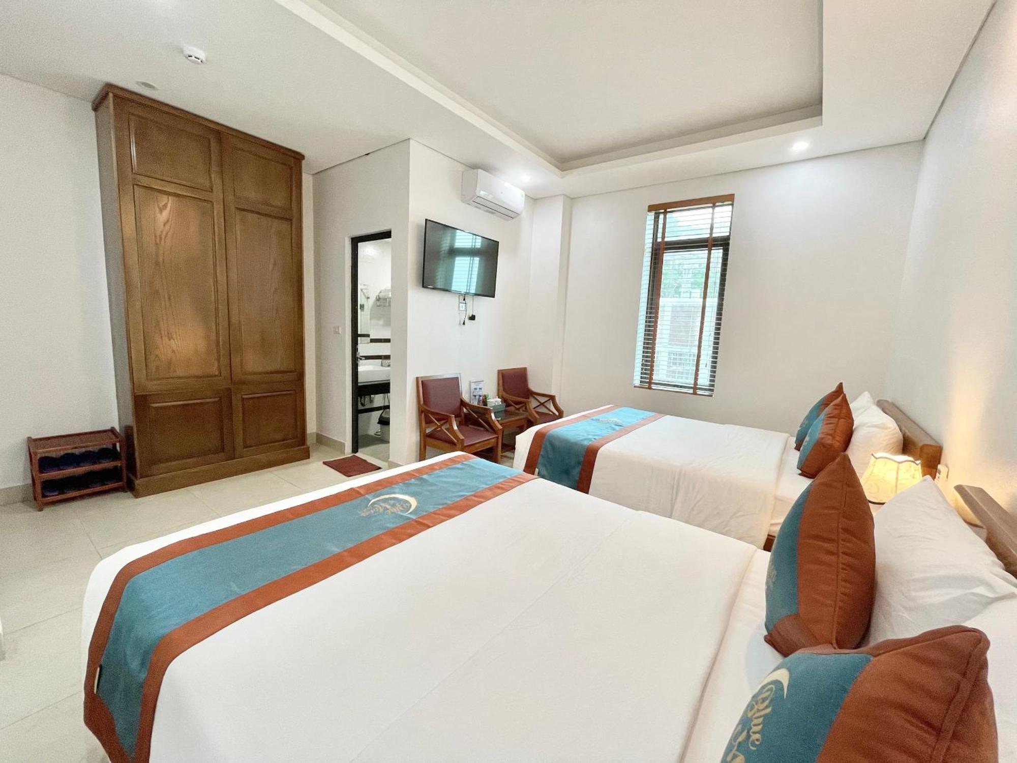 Hotel Blue Moon Tam Ðảo Exterior foto